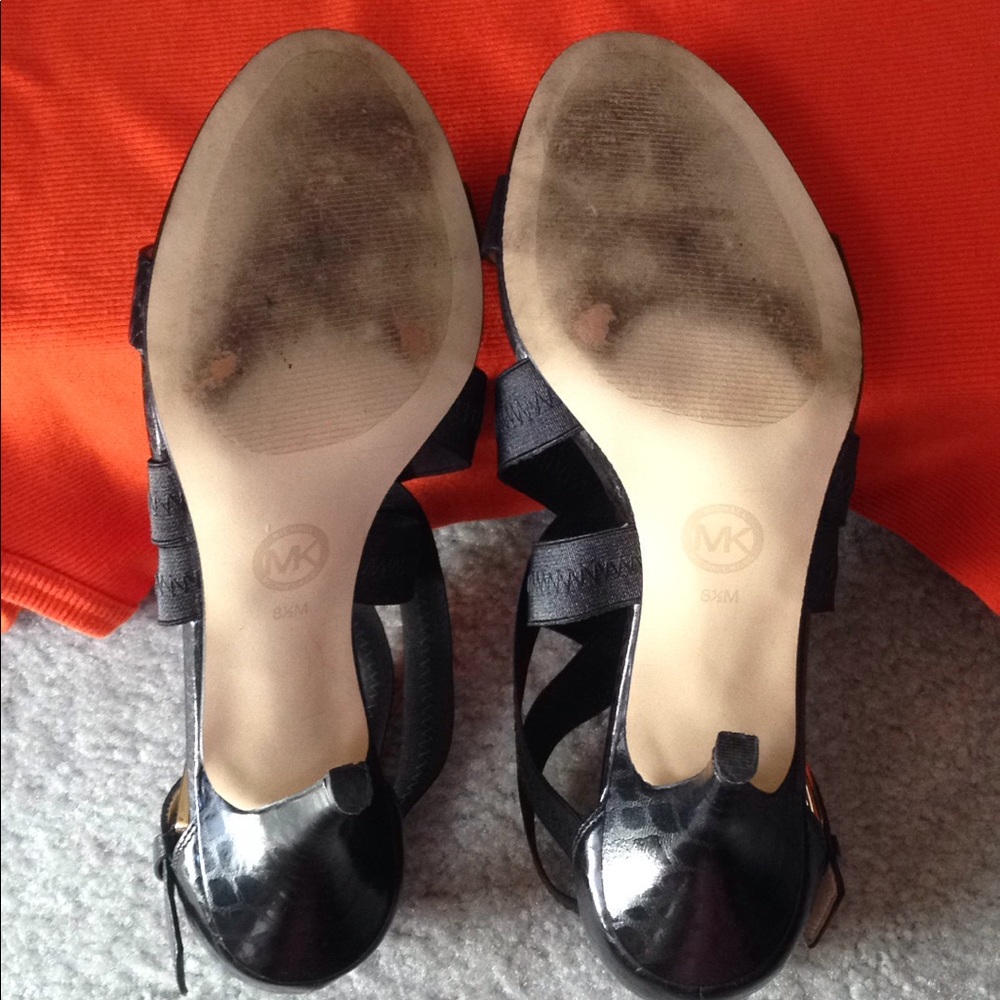 Host Pick! MICHAEL heels in black. Size 8.5. Used once - Picture 4 of 4